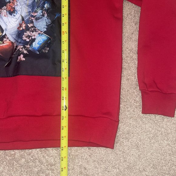 Nike Sportswear Red Fleece AF-1 Masterpiece Crew Men's DD6515-010 Size Medium - Picture 5 of 6